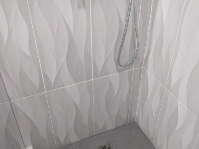 New Bathroom Tiles Installation